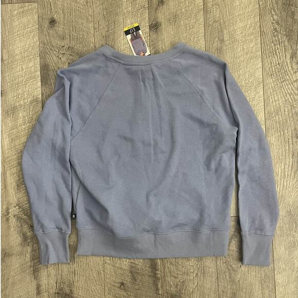 GAP‎ Women's English Manor Blue Henley Sweatshirt M - Picture 7 of 8